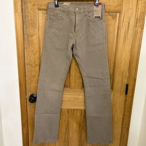 Levi's Men's Straight Jeans in Taupe